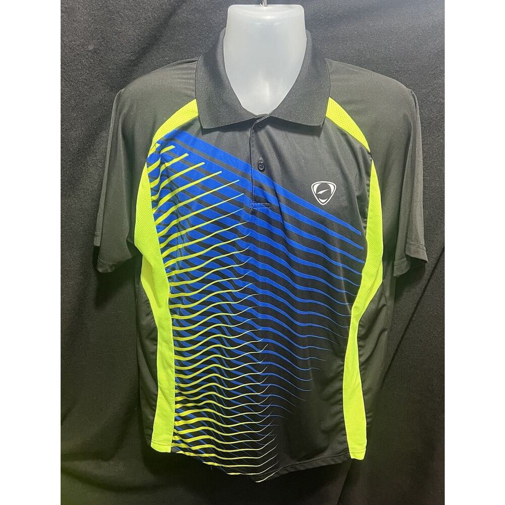 Sport‎ Dri Multi Colored 100% Polyester Polo Men Size 2XL